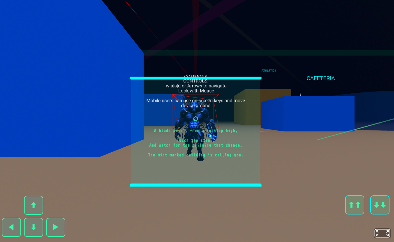 VR classroom escape screenshot